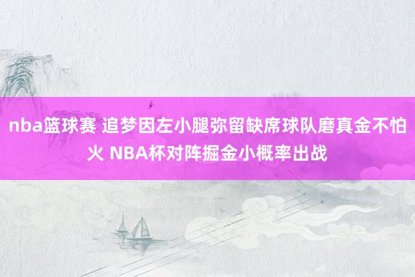 nba篮球赛 追梦因左小腿弥留缺席球队磨真金不怕火 NBA杯对阵掘金小概率出战